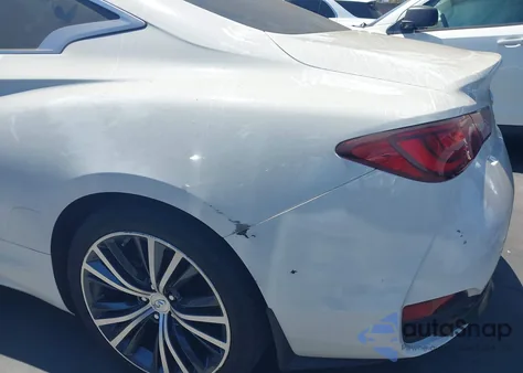 2018 Infiniti Q60 2.0T Pure z USA, uszkodzony, nr VIN JN1CV7EKXJM200656